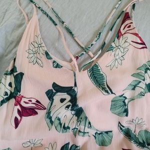 Floral Palm Midi Dress 🌴🌼